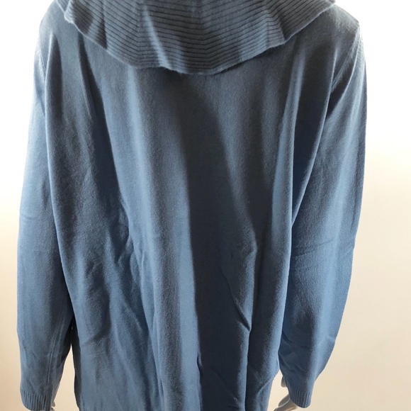 Karen Scott Womens Plus Size 2X Ruffle Cardigan - Picture 5 of 6